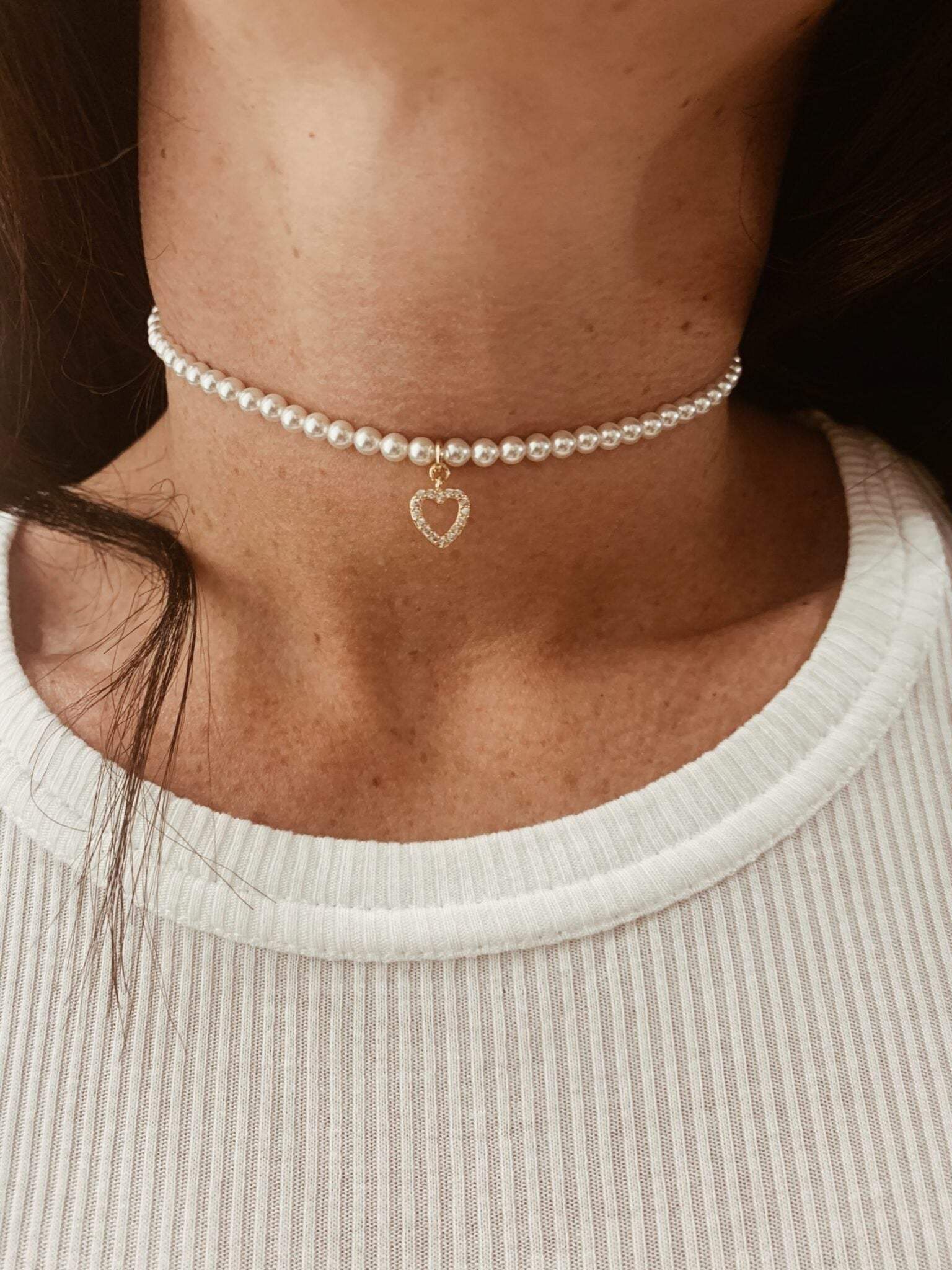 Collarino Love Cuore Cz Collana Cuore "I Love You To The Moon And Back" Per Mamma - Placcata Argento 925 Con Zirconi Moon Music