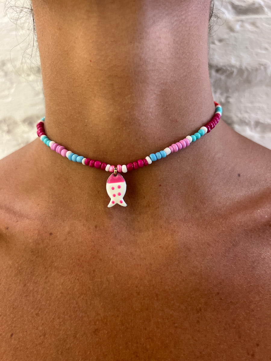 Collana Pesciolino Pois