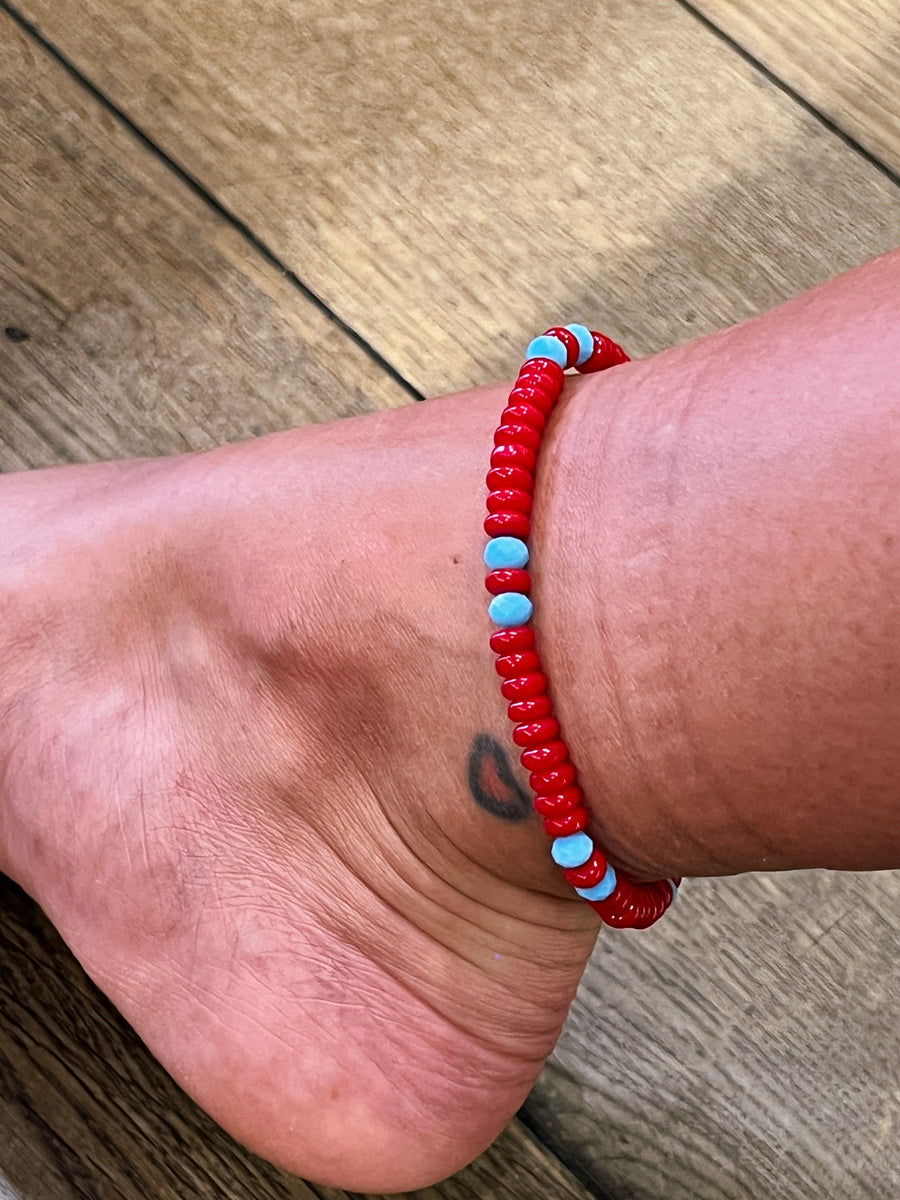 Cavigliera Summer Beads