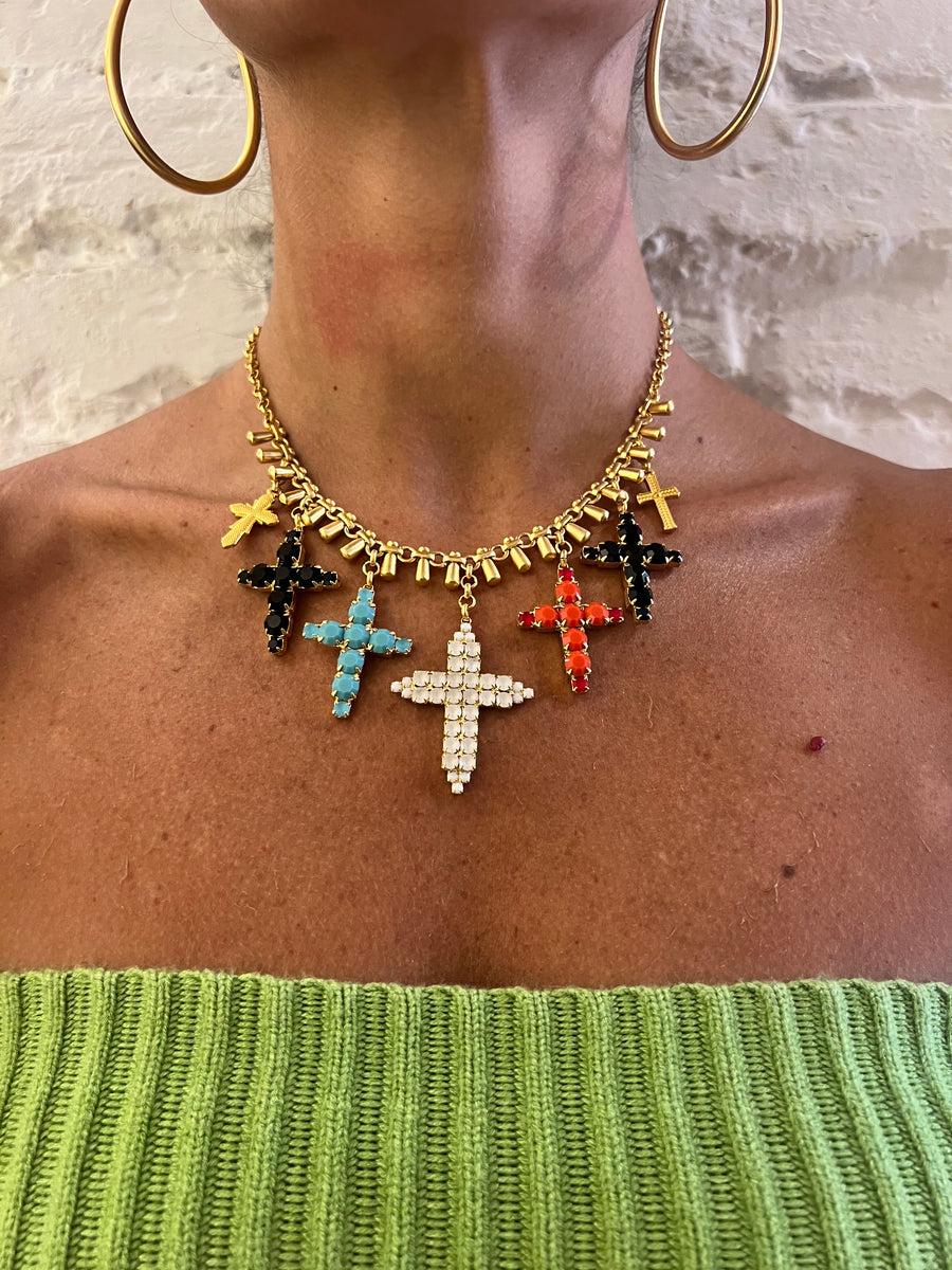 Collana Cross Pop