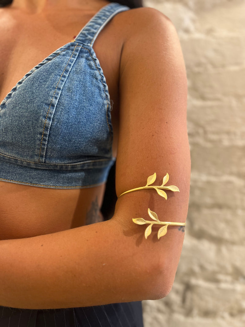 Bracciale da braccio foglia small - Alessandra Avallone