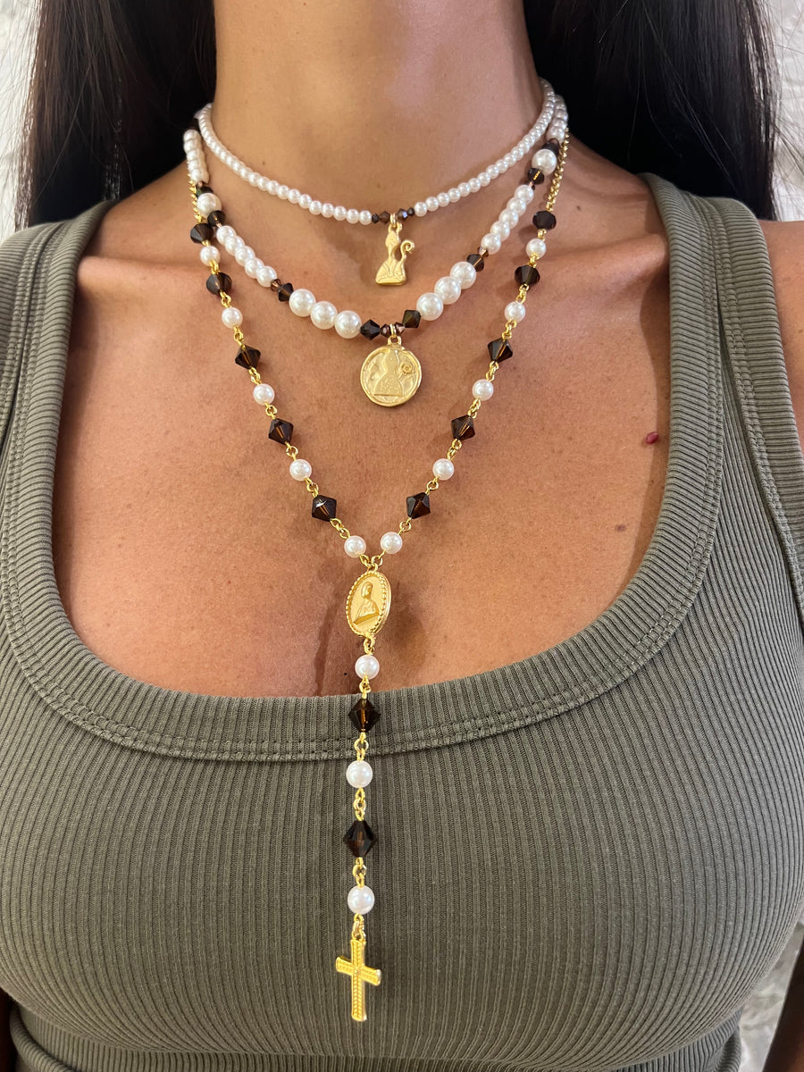 Collana San Gennaro perline