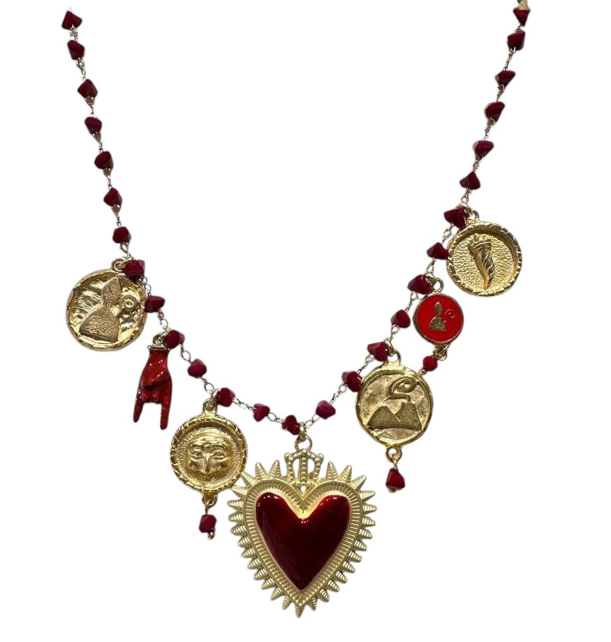 Collana Red Heart