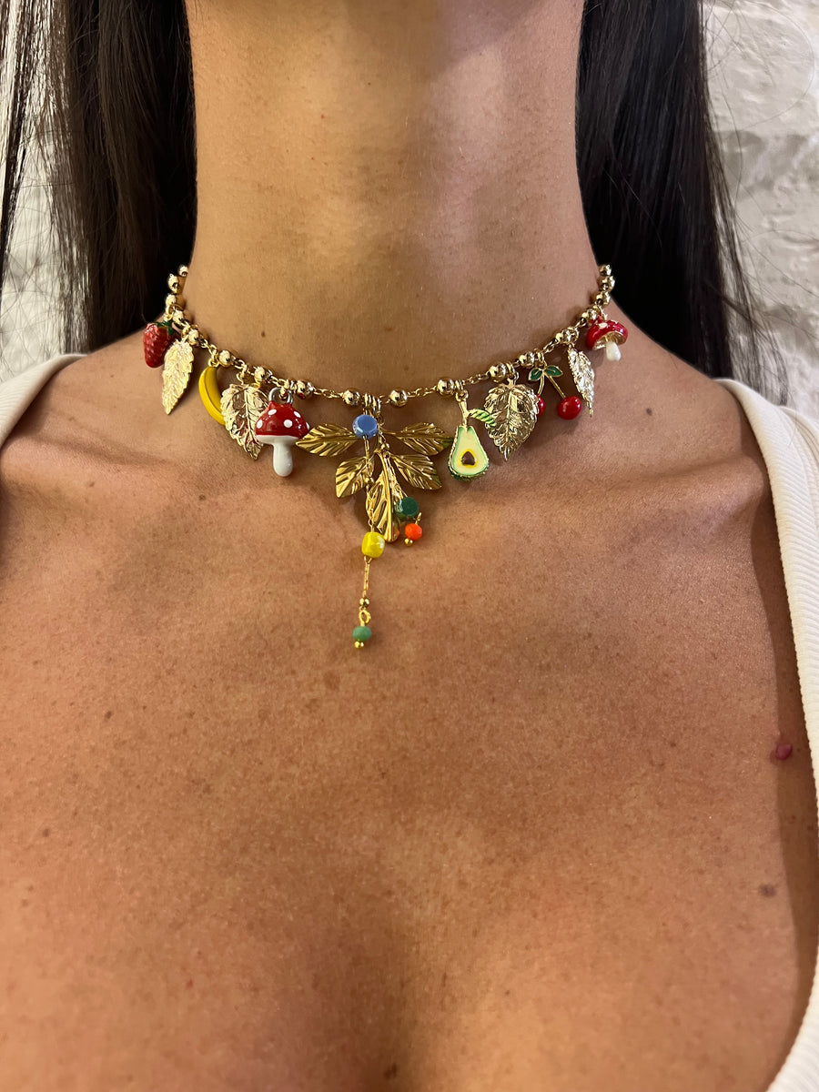 Collana Charm del Bosco