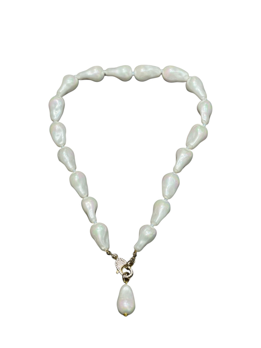 Collana con perle barocche