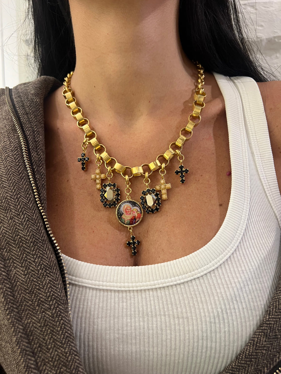 Collana Croci Colorate Big – Modello C4732