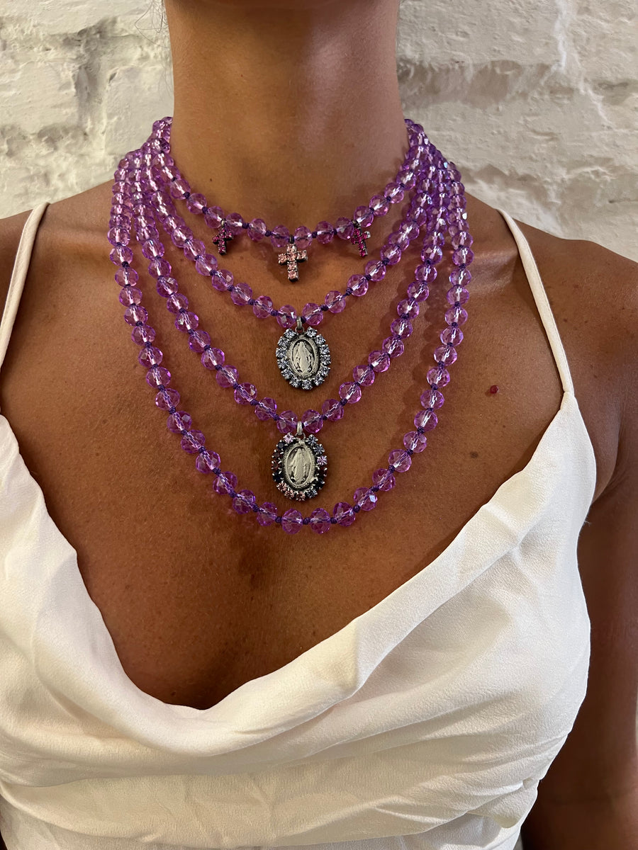 Collana Rosario Multifili