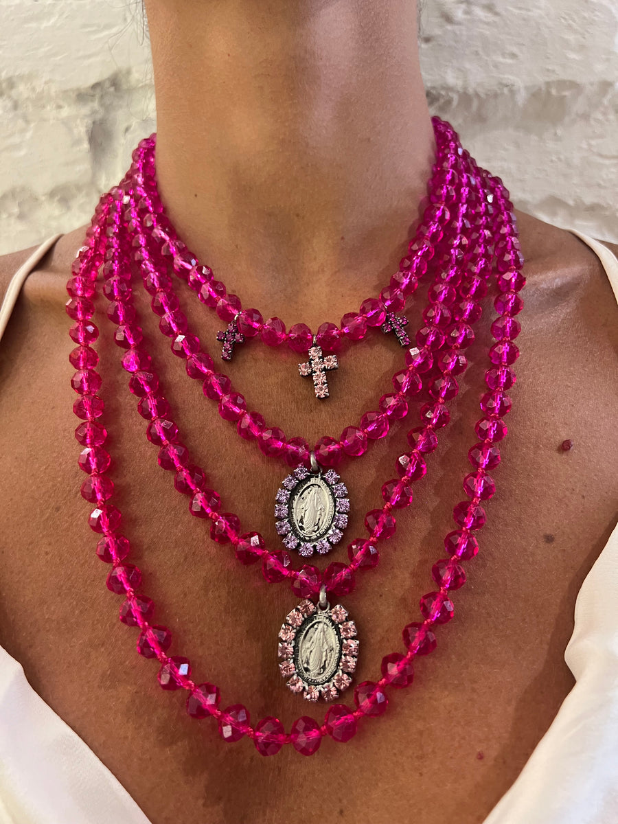 Collana Rosario Multifili
