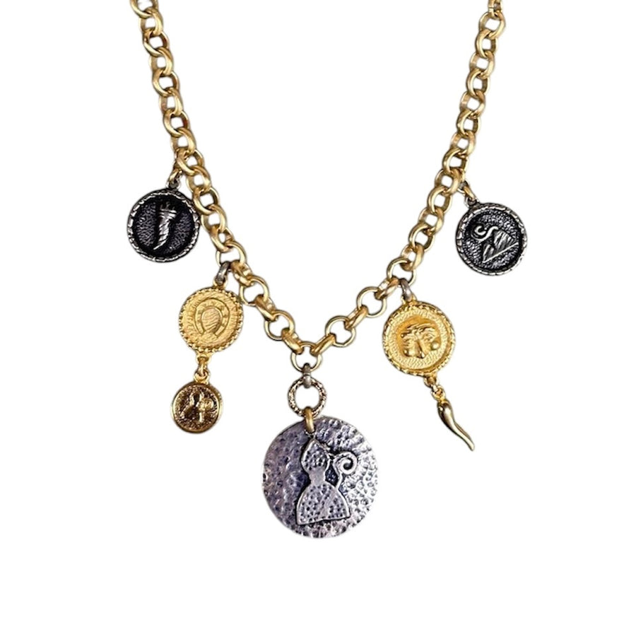 Collana San Gennaro Silver & Gold