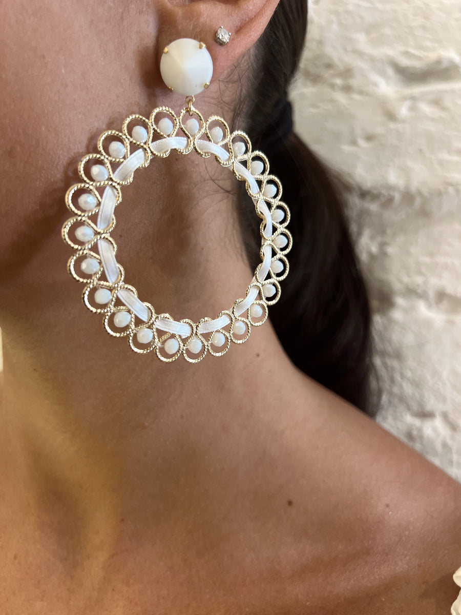 Orecchini cerchio maxi - Alessandra Avallone