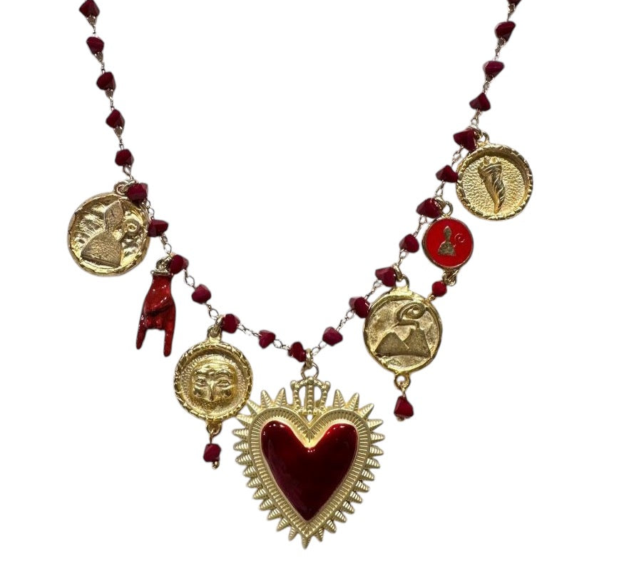 Collana Red Heart