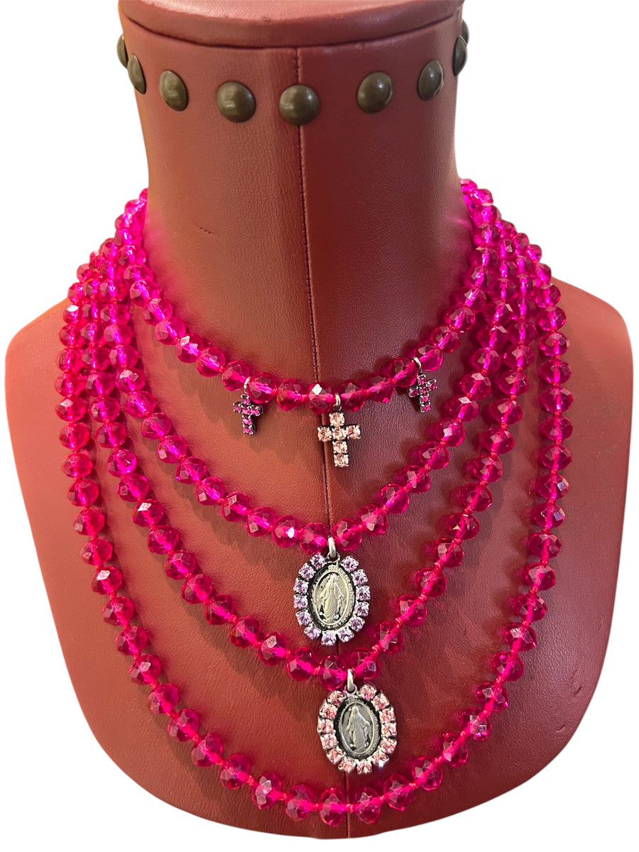 Collana Rosario Multifili