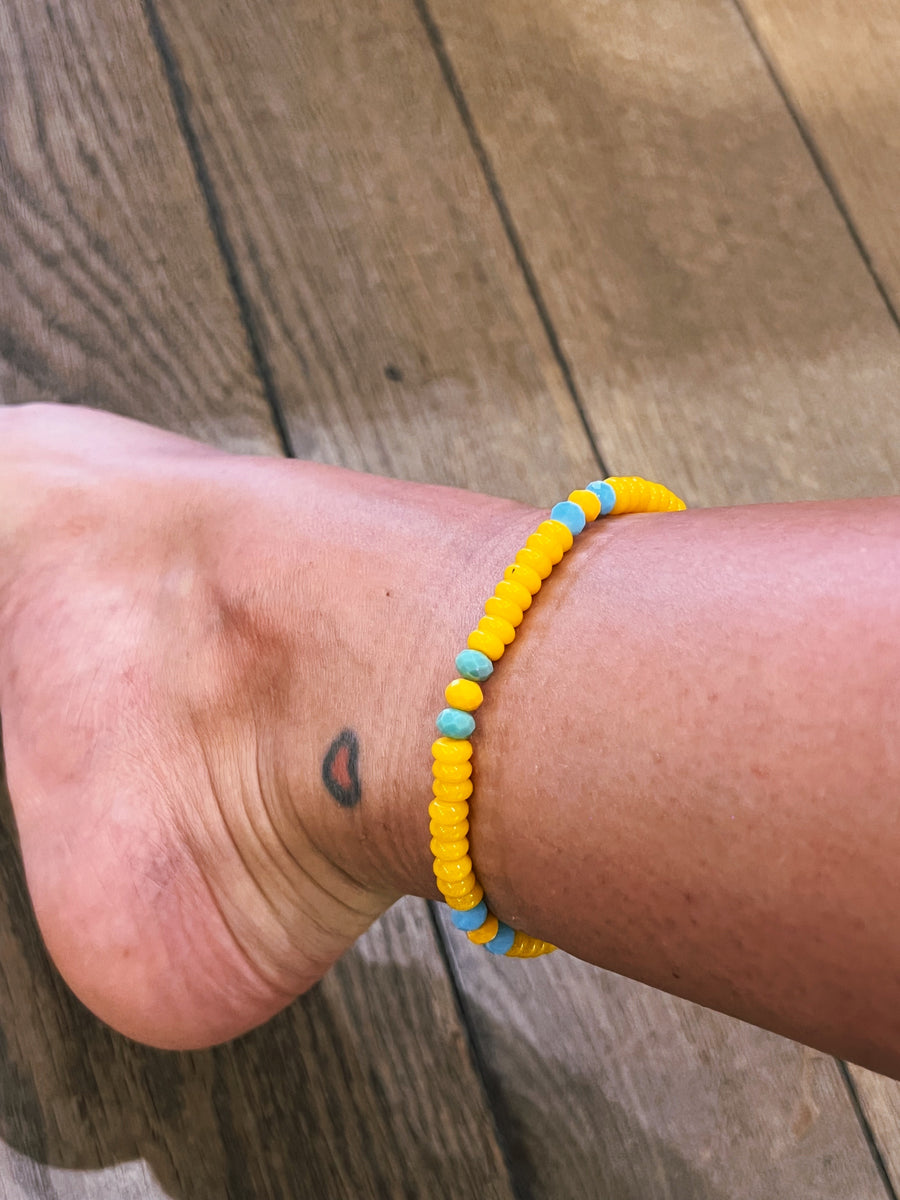 Cavigliera Summer Beads