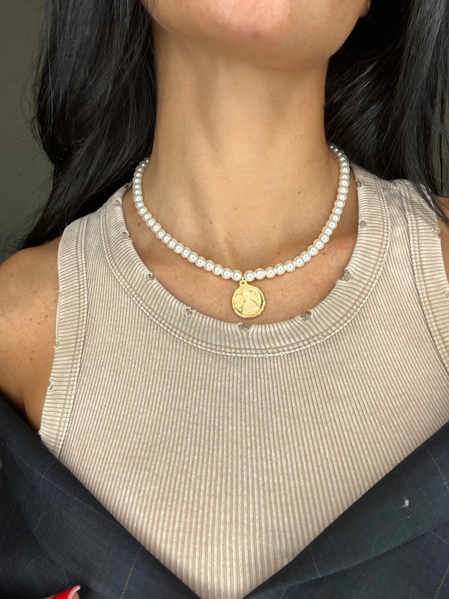 Collana San Gennaro pearl