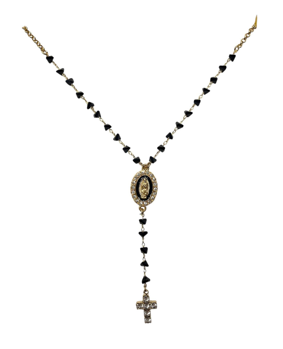 Collana rosario e Madonnina