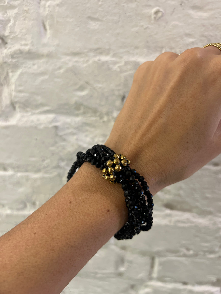 Bracciali 5 fili di cristalli