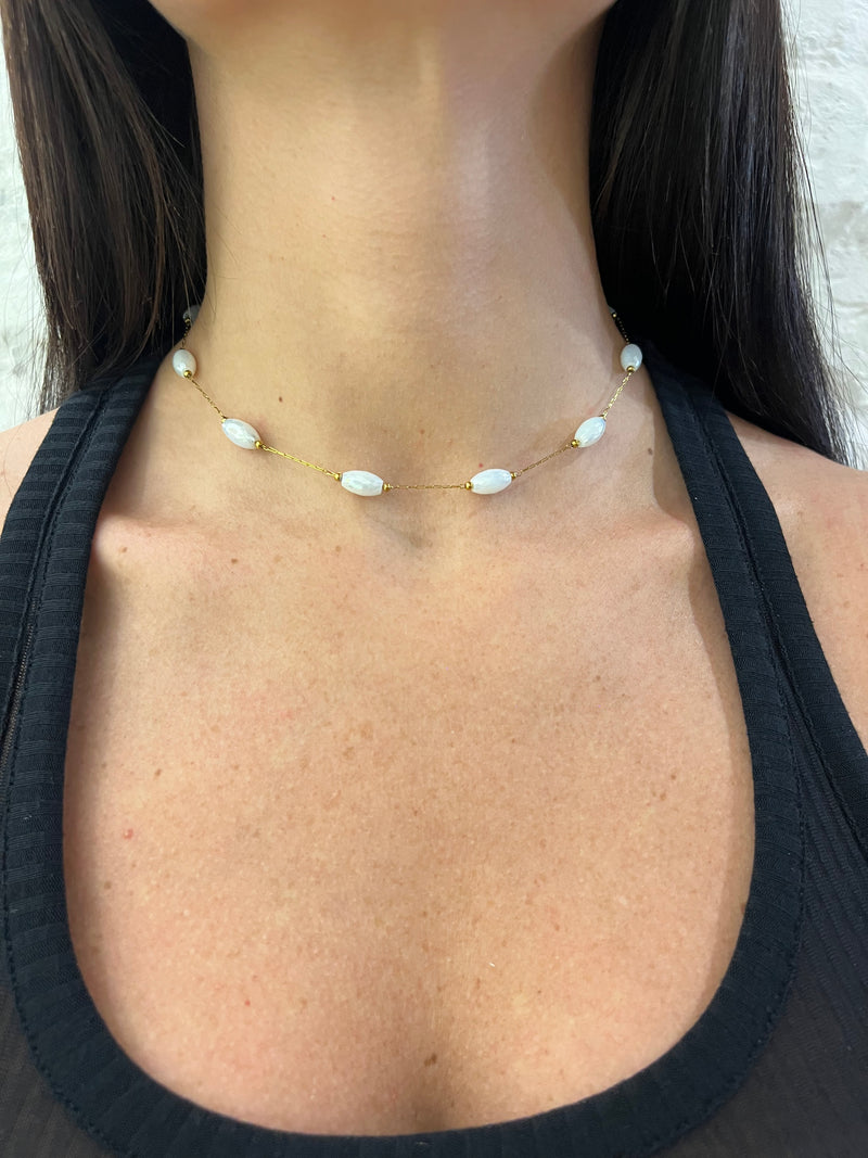 Collana Olivine White - Alessandra Avallone