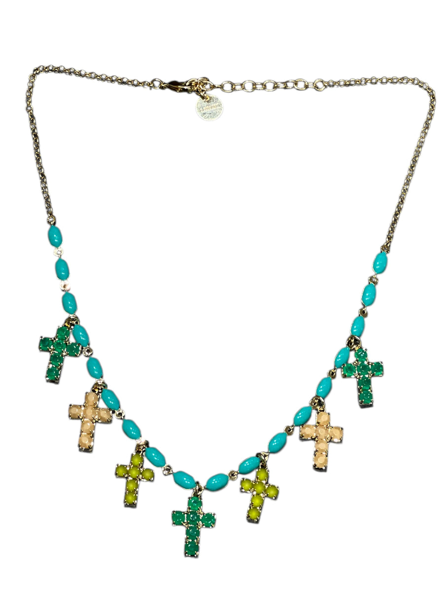 Collana Croci Colorate Small – Modello C4732