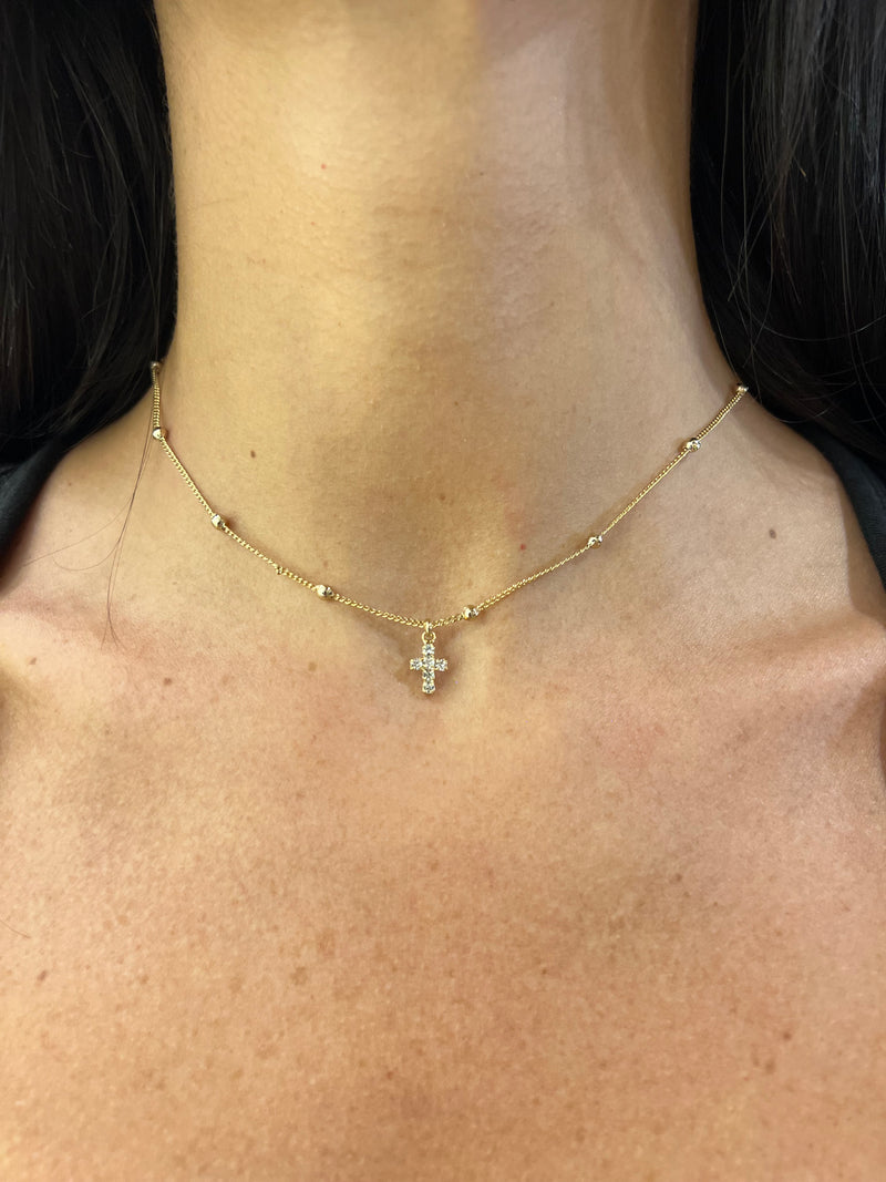 Collana croce XS - alessandraavallone