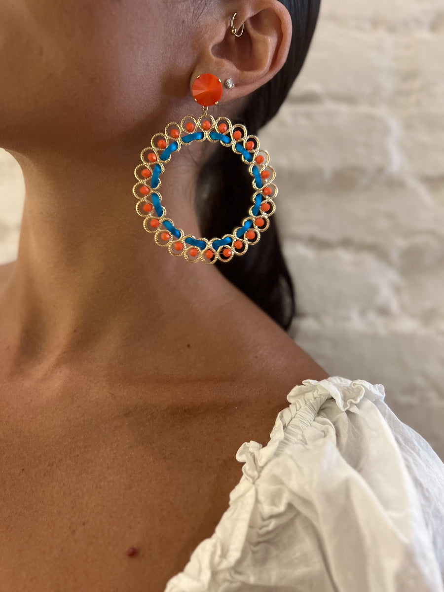 Orecchini cerchio maxi - Alessandra Avallone