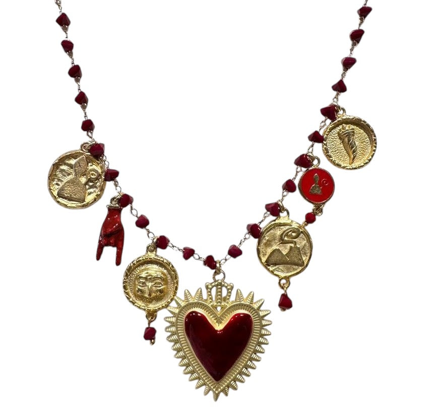 Collana Red Heart