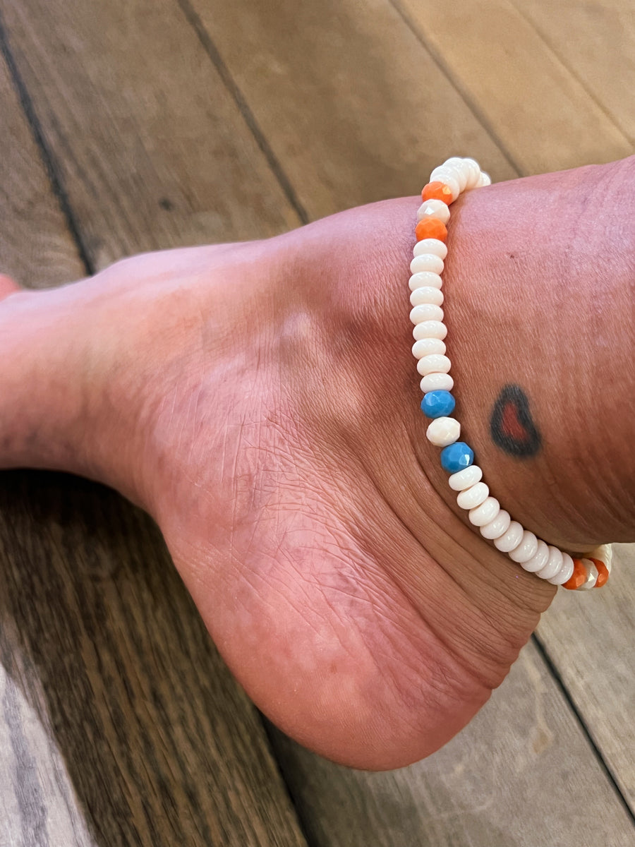 Cavigliera Summer Beads