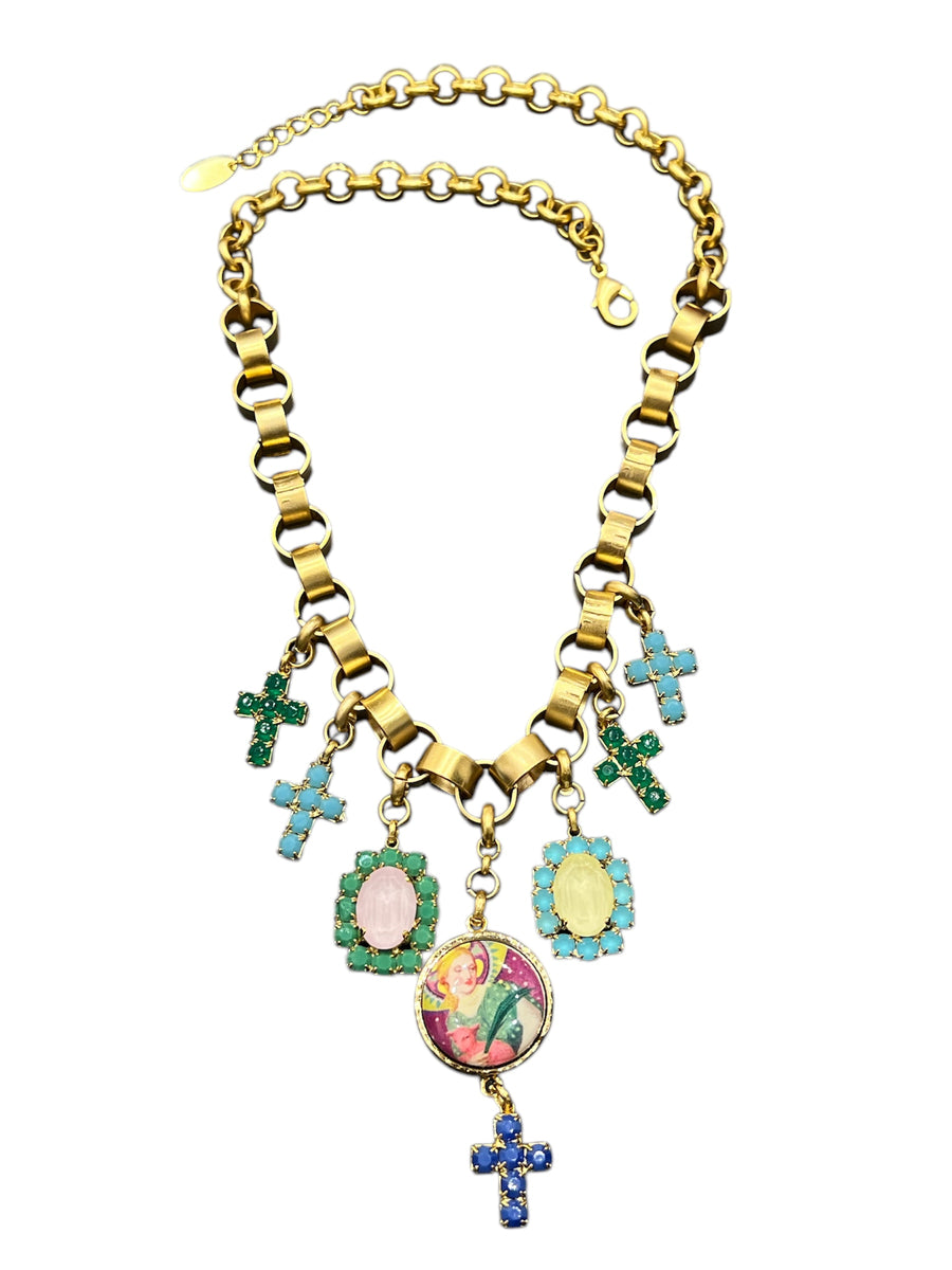 Collana Croci Colorate Big – Modello C4732