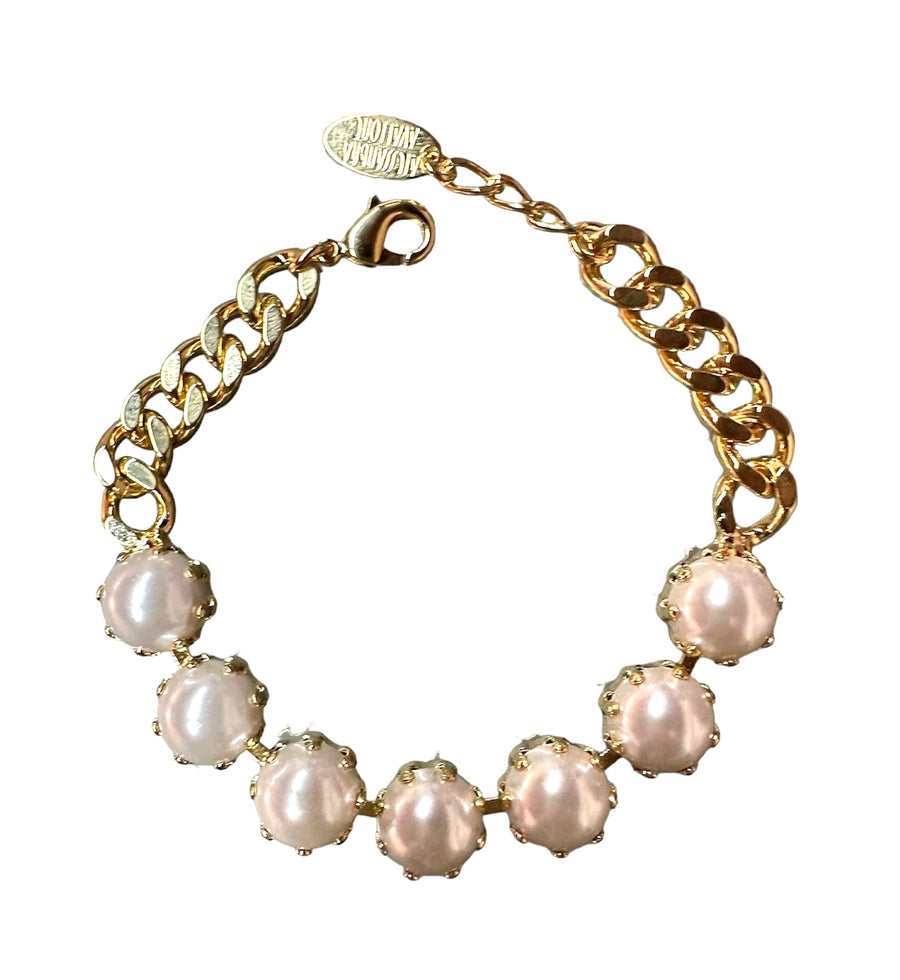 Bracelet grosses perles