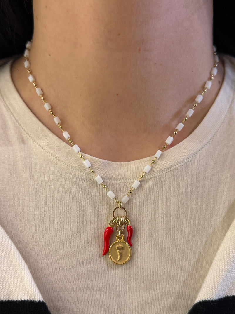 collana charms corni