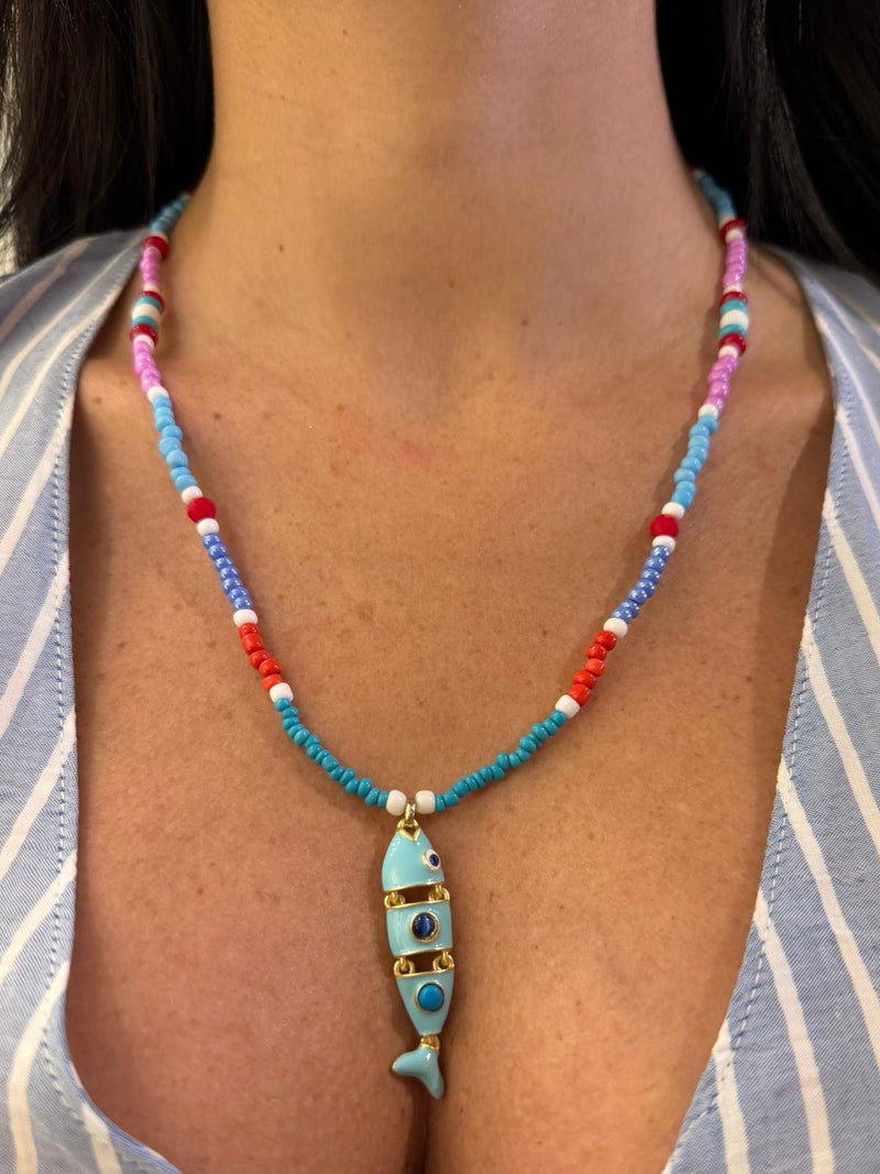 Collana Pesciolino Snodato