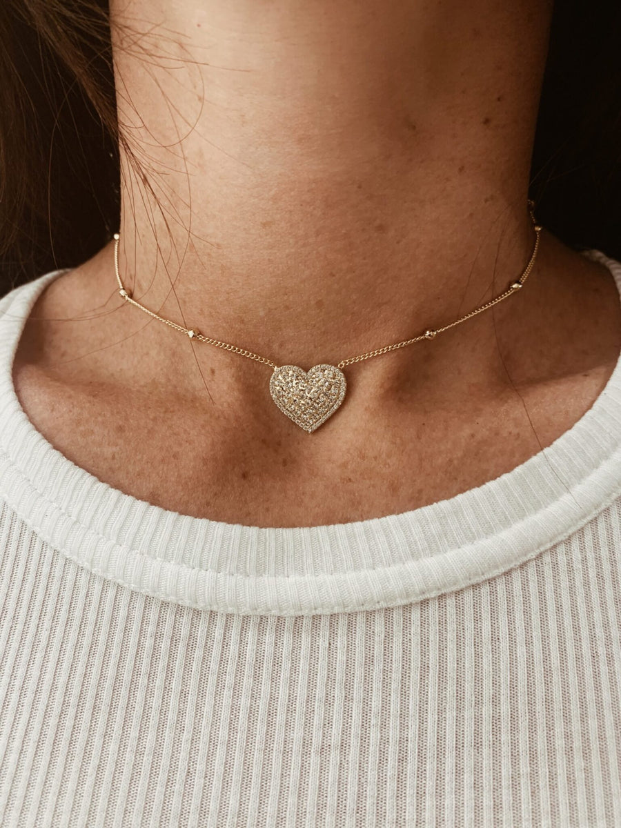 Big heart necklace 