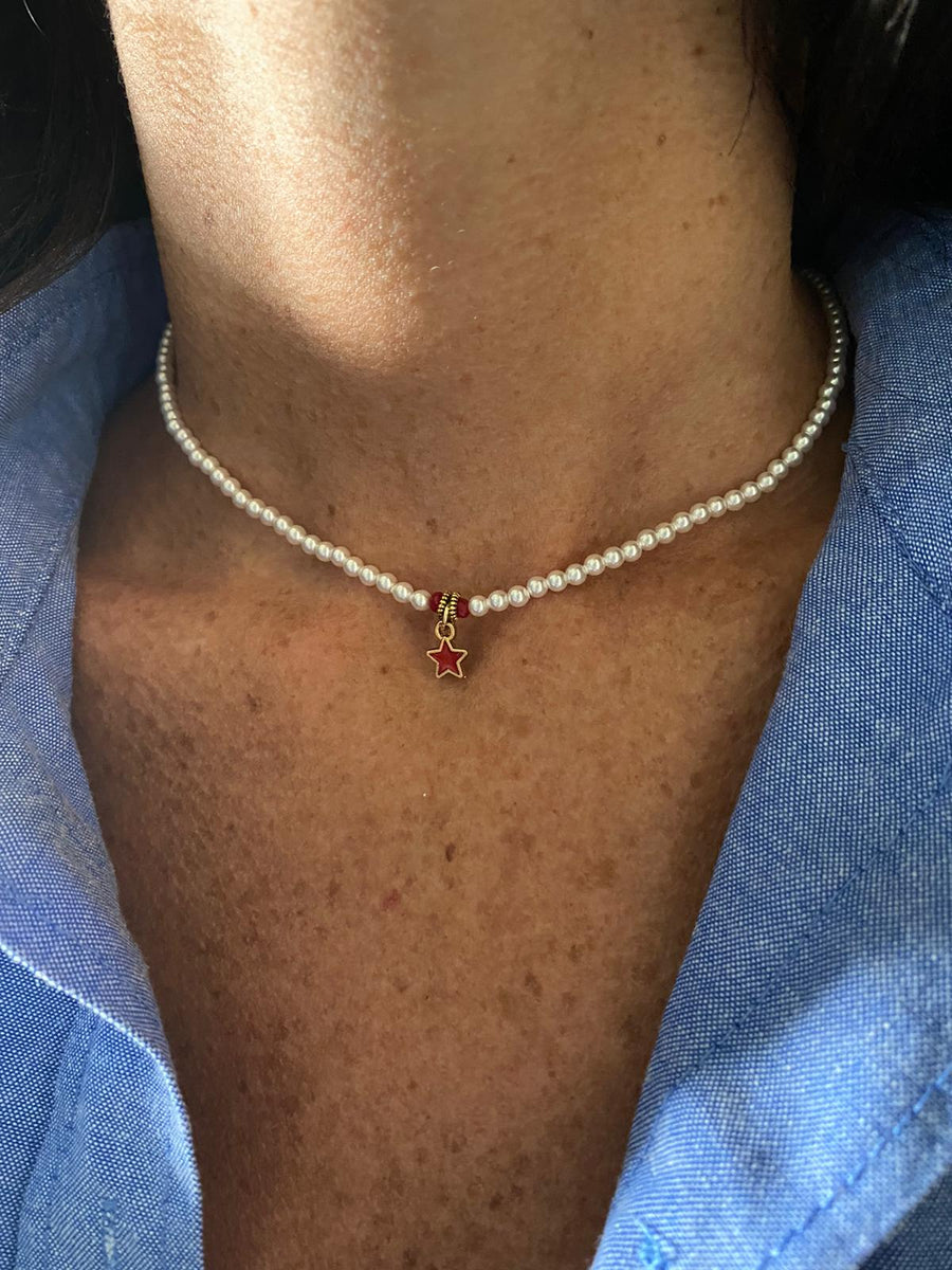Iris necklace 
