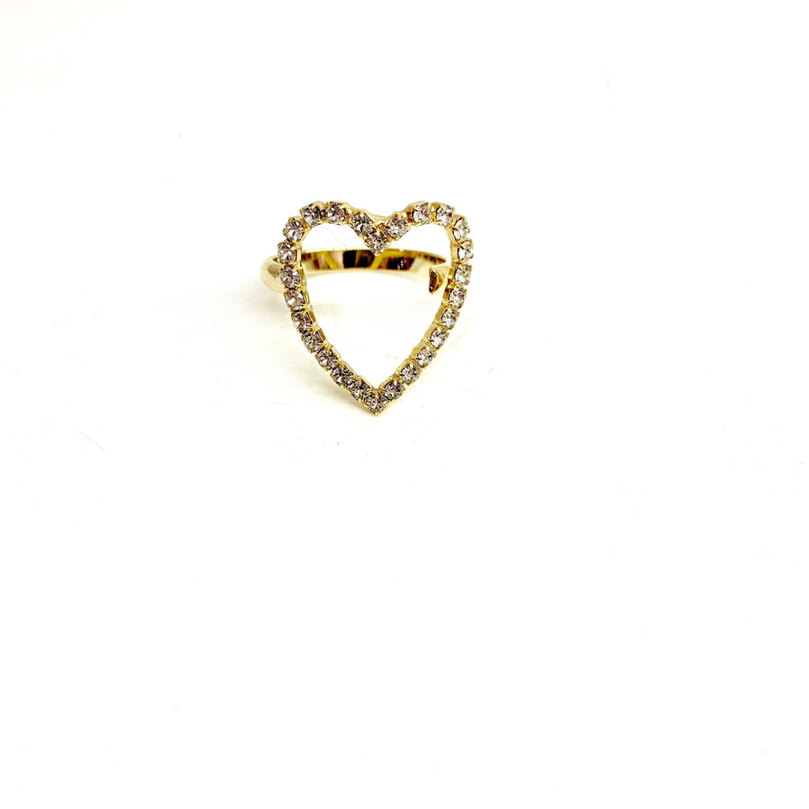 Empty heart ring