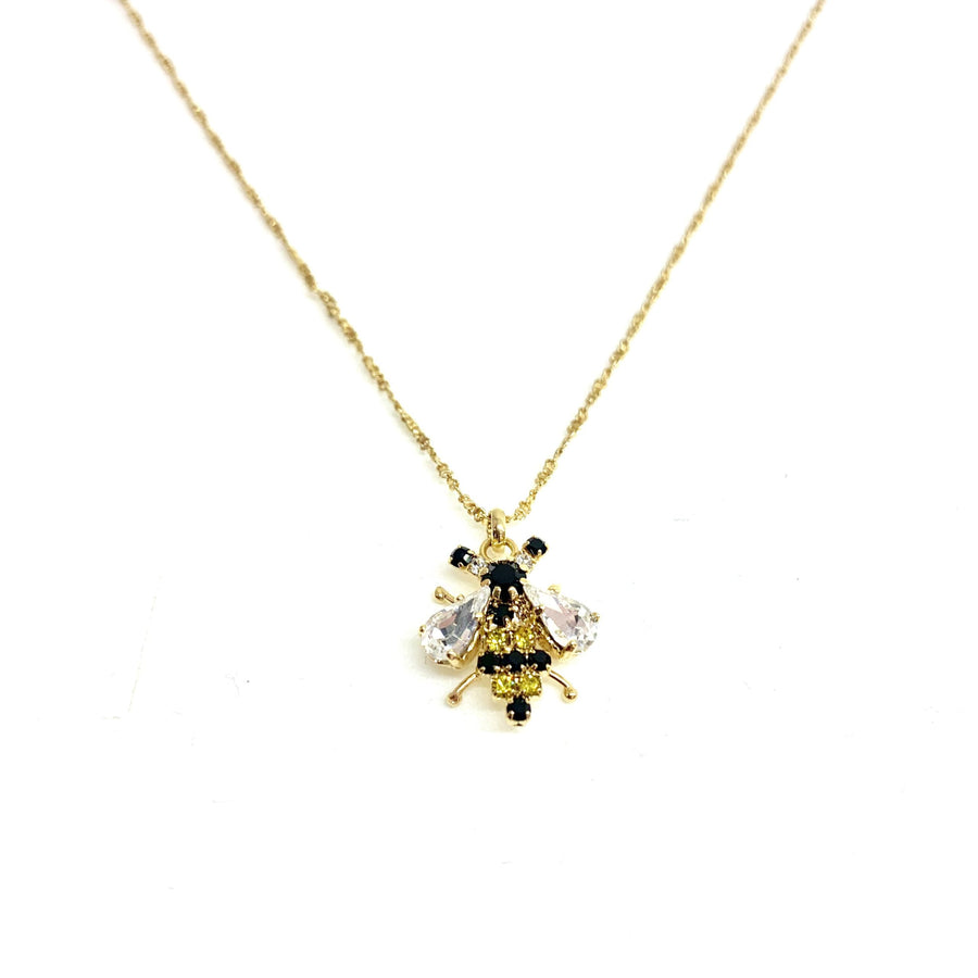 Bee necklace 